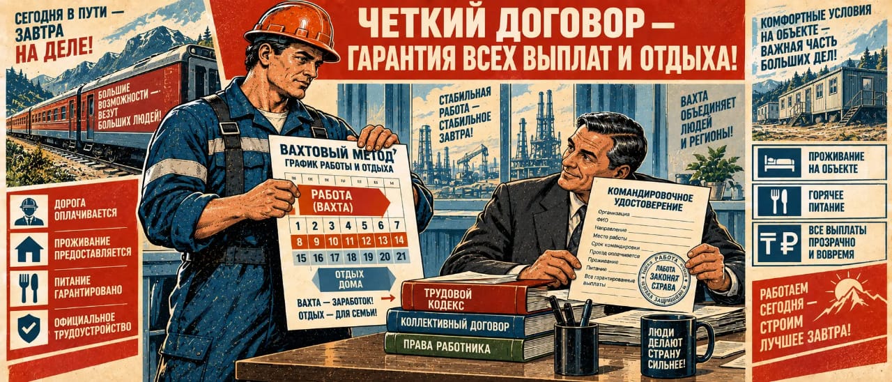 Командировка или вахта: в чем разница по деньгам и документам