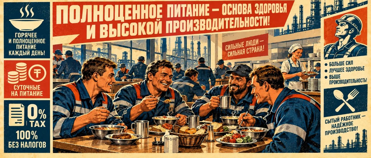 Суточные и питание на вахте: нормы, налоги и что делать, если кормят «для галочки» 🍲💳
