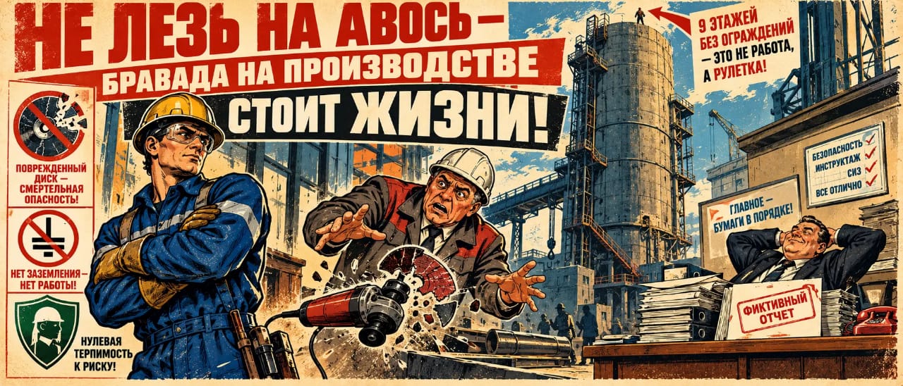 Кабинетные сказки против заводской реальности: почему официальной статистикой по травматизму можно подтереться