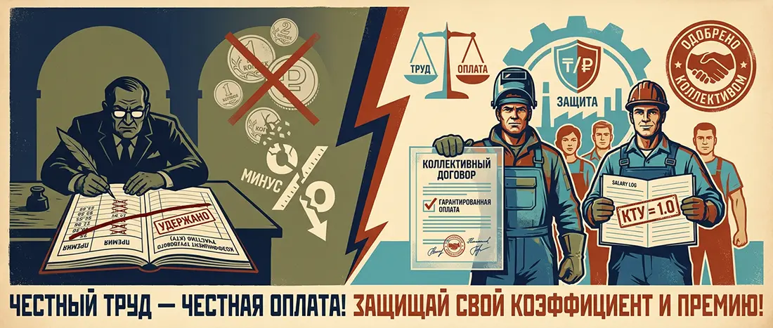 «КТУ ниже плинтуса»: как мастера манипулируют премиями на вахте и как защитить свои деньги 💰⚖️