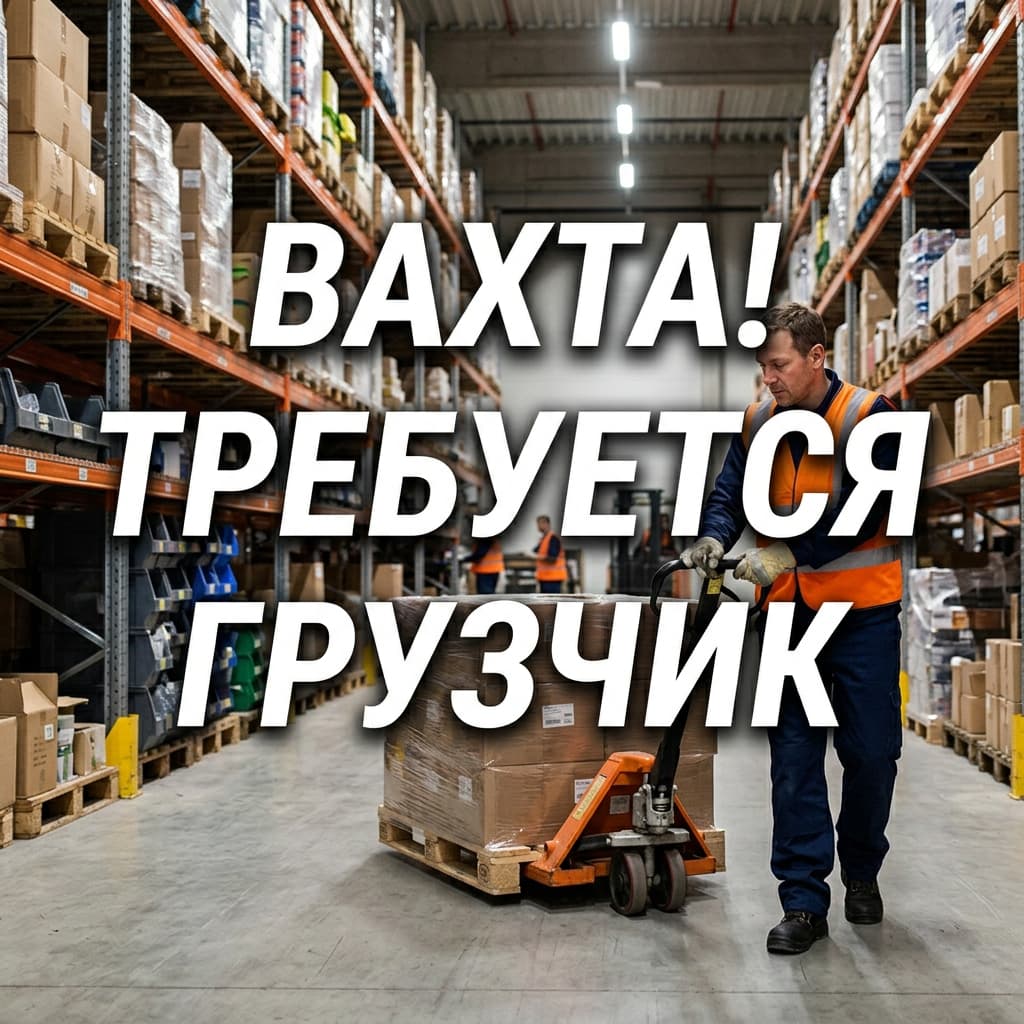 Грузчик на склад/разнорабочий