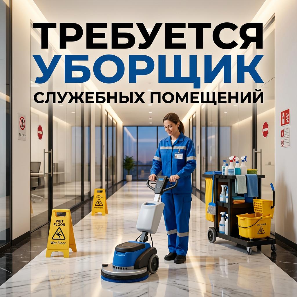 уборщик служебных помещений