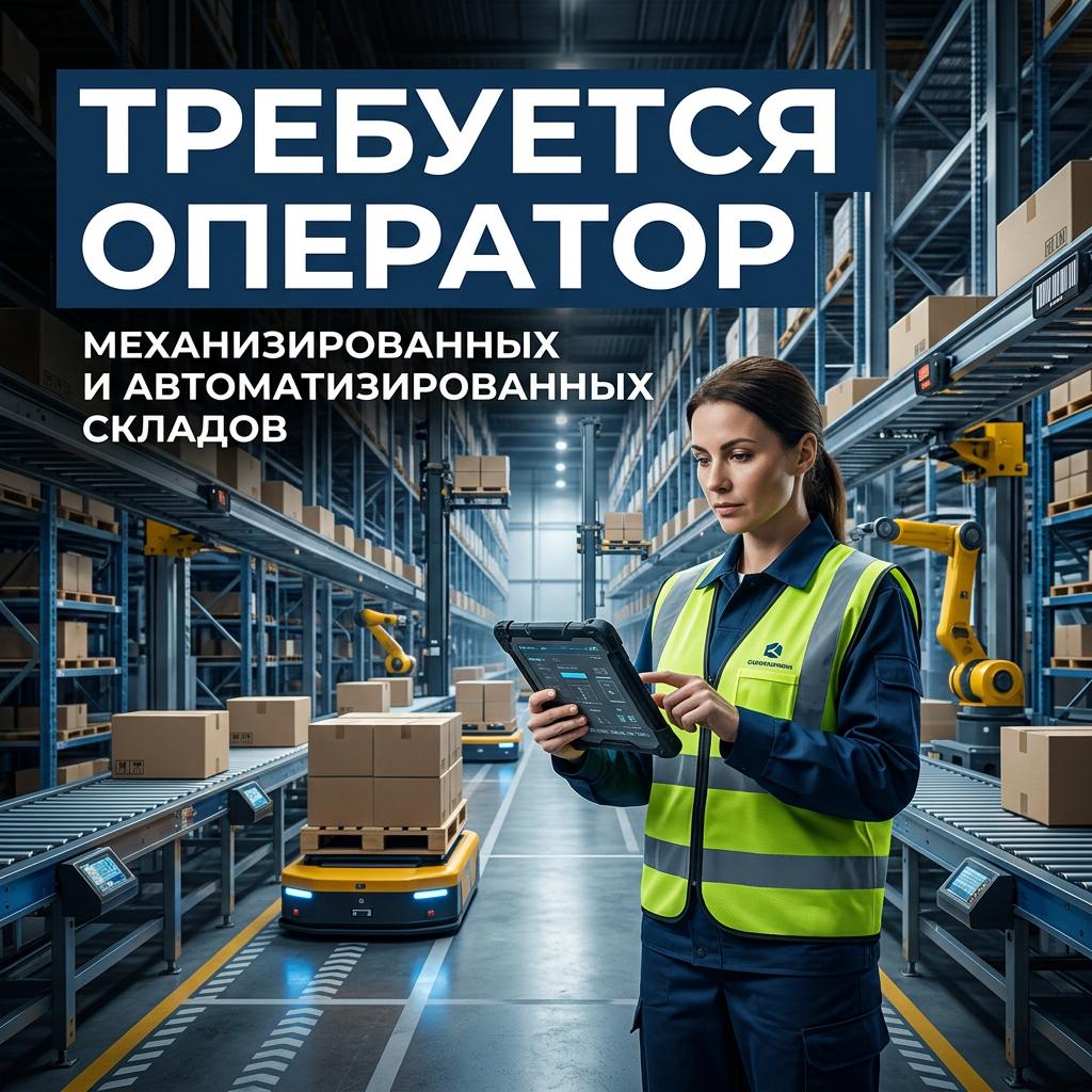 Оператор механизированных и автоматизированных складов 2-4 разряда