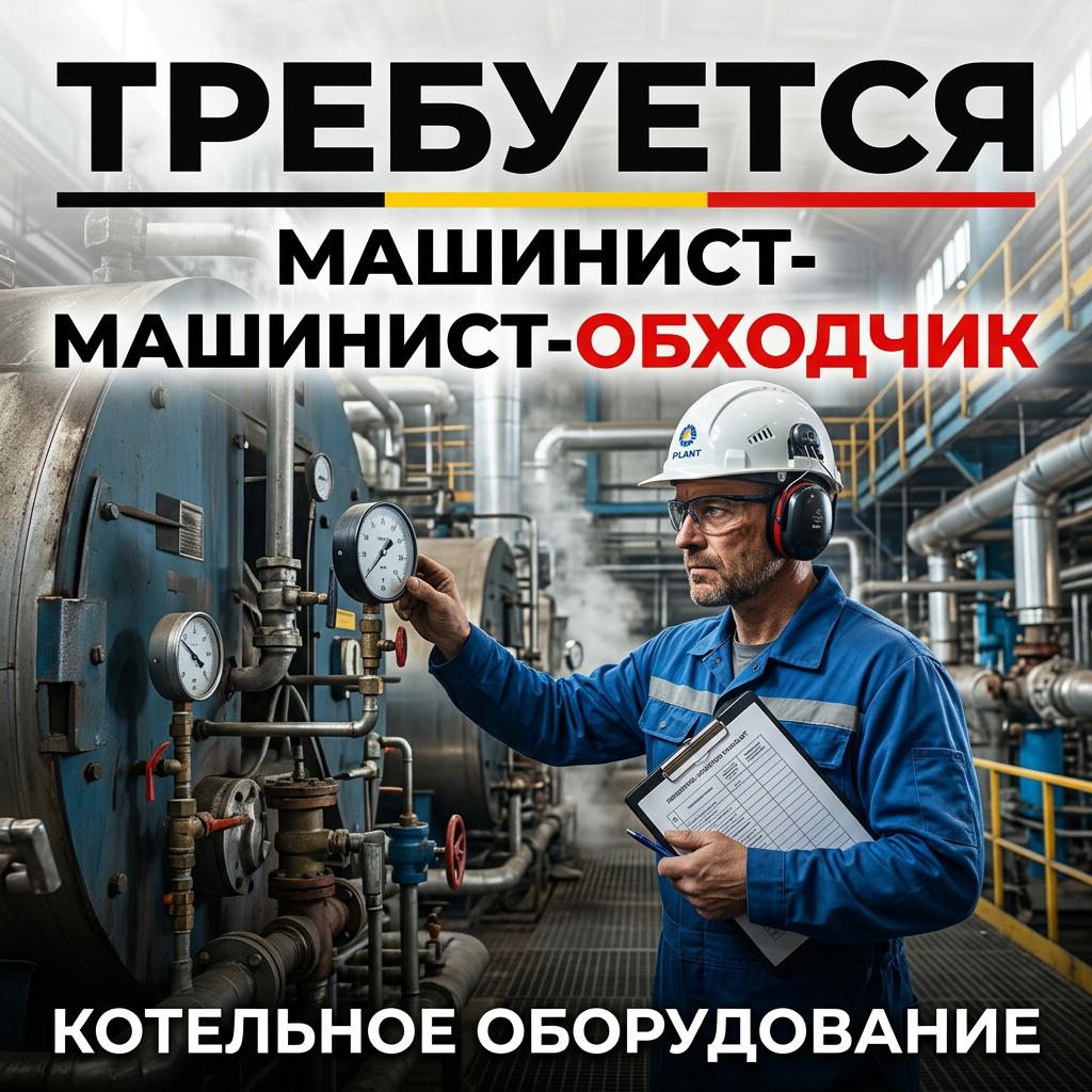Машинист-обходчик по котельному оборудованию