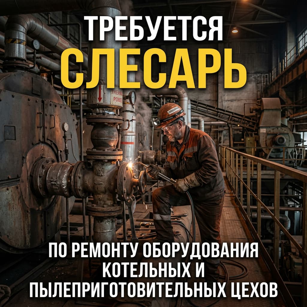 Слесарь по ремонту оборудования котельных и пылеприготовительных цехов РСП  Голованенко