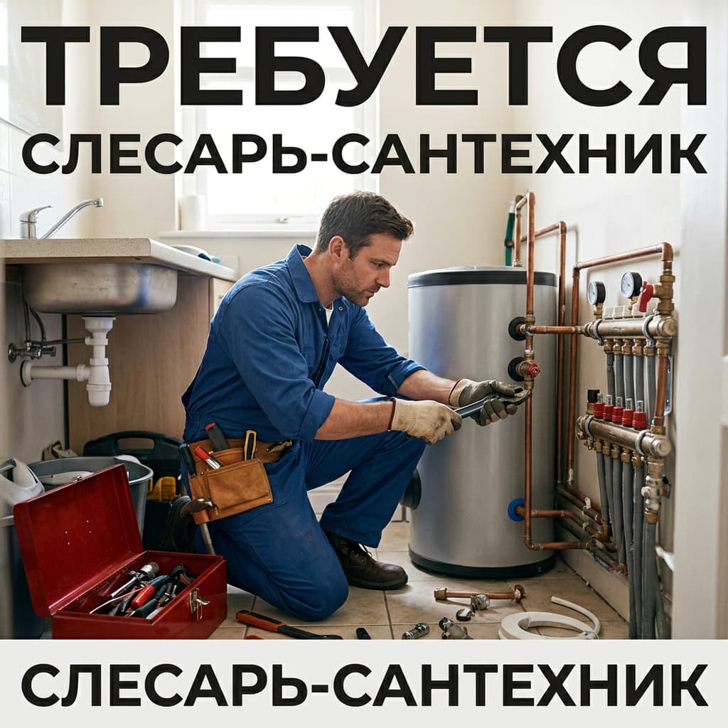 Слесарь-сантехник 4 разряда