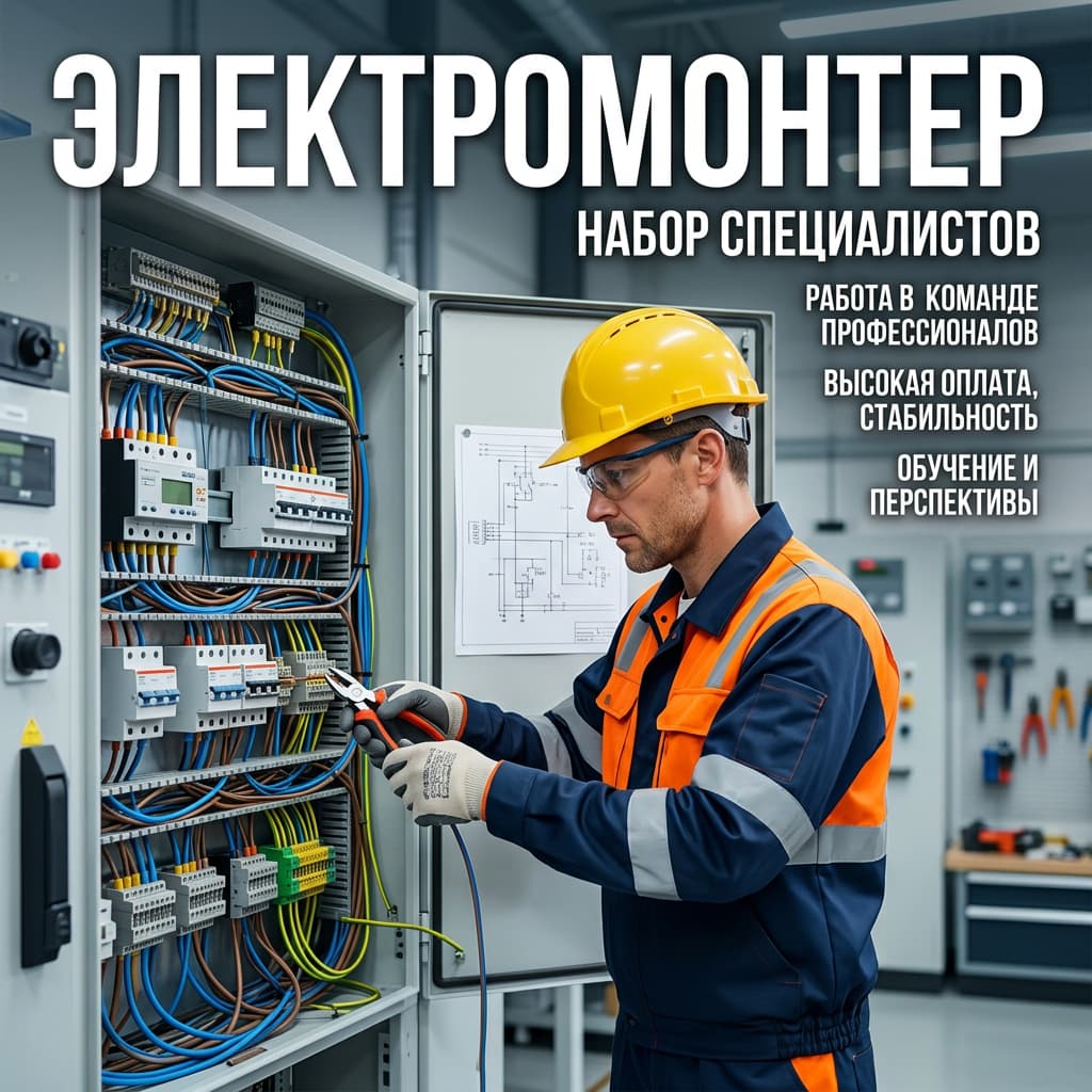 Мастер производственного обучения по профессии "Электромонтёр"