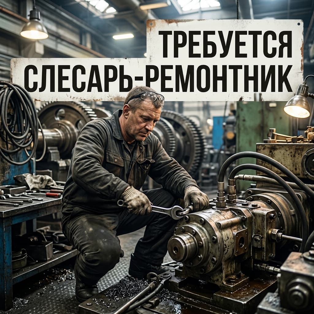 Слесарь ремонтник ОДС