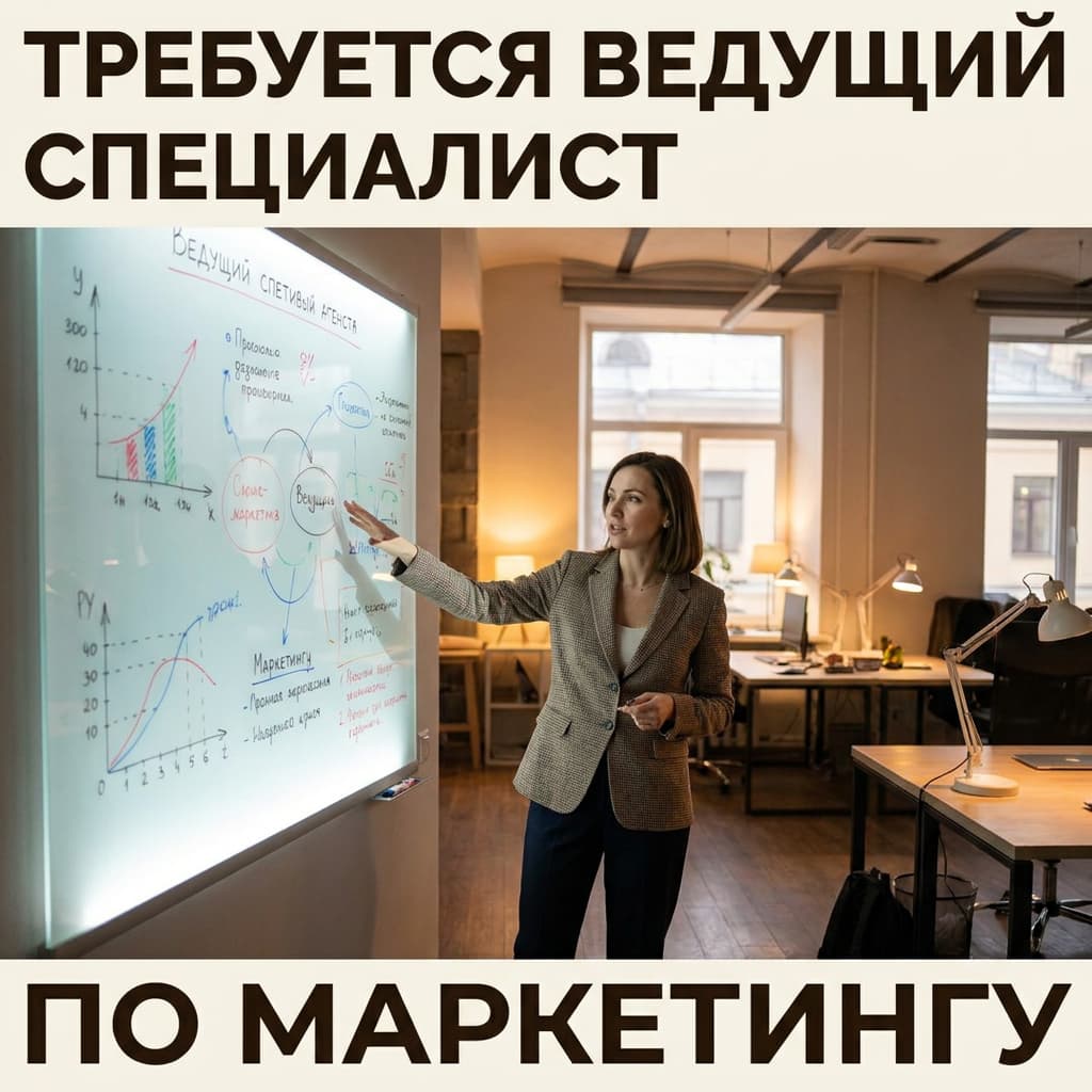 Ведущий специалист по маркетингу