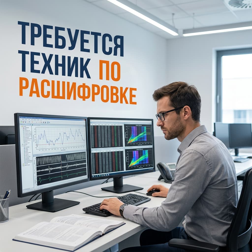 Техник по расшифровке параметров движения локомотивов I категории
