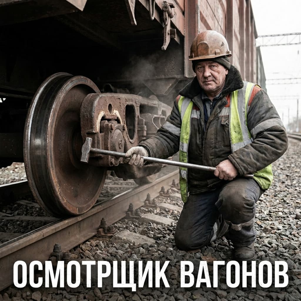 Осмотрщик-ремонтник вагонов 5 разряда /ВАХТА/Цех подвижного состава/ПТЖТ