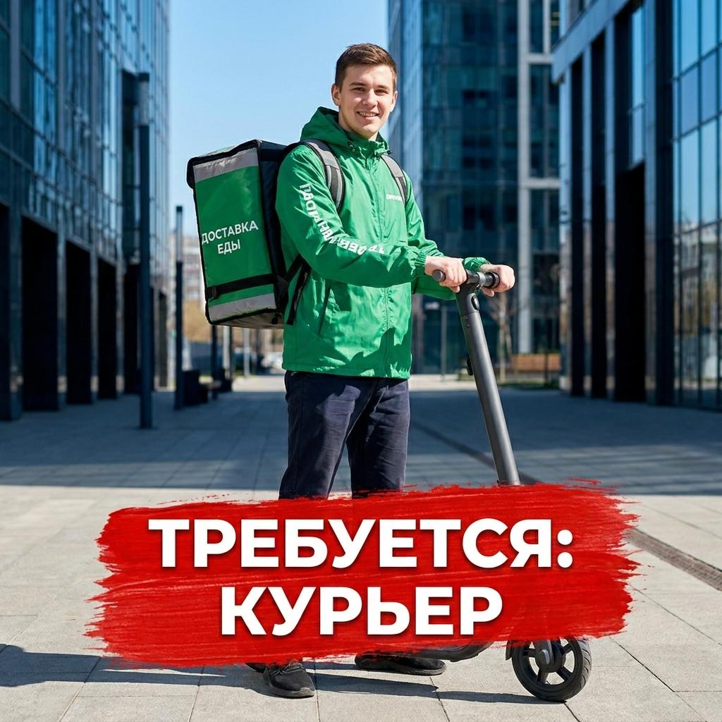 Курьер пеший/вело/на авто