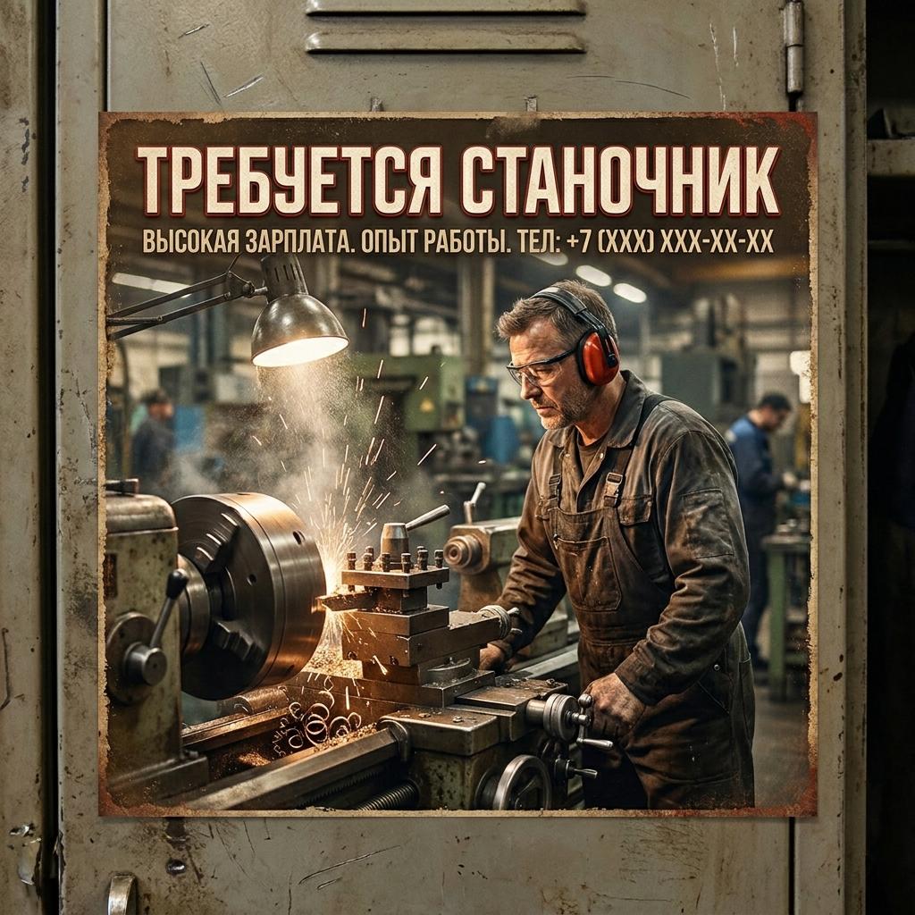 Оператор станков с программным управлением