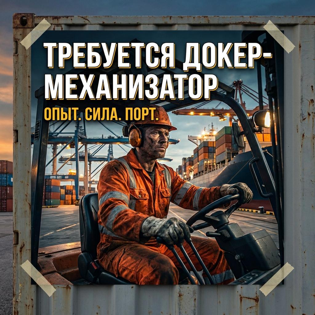 Механизатор (докер-механизатор) комплексной бригады на погрузочно-разгрузочных работах