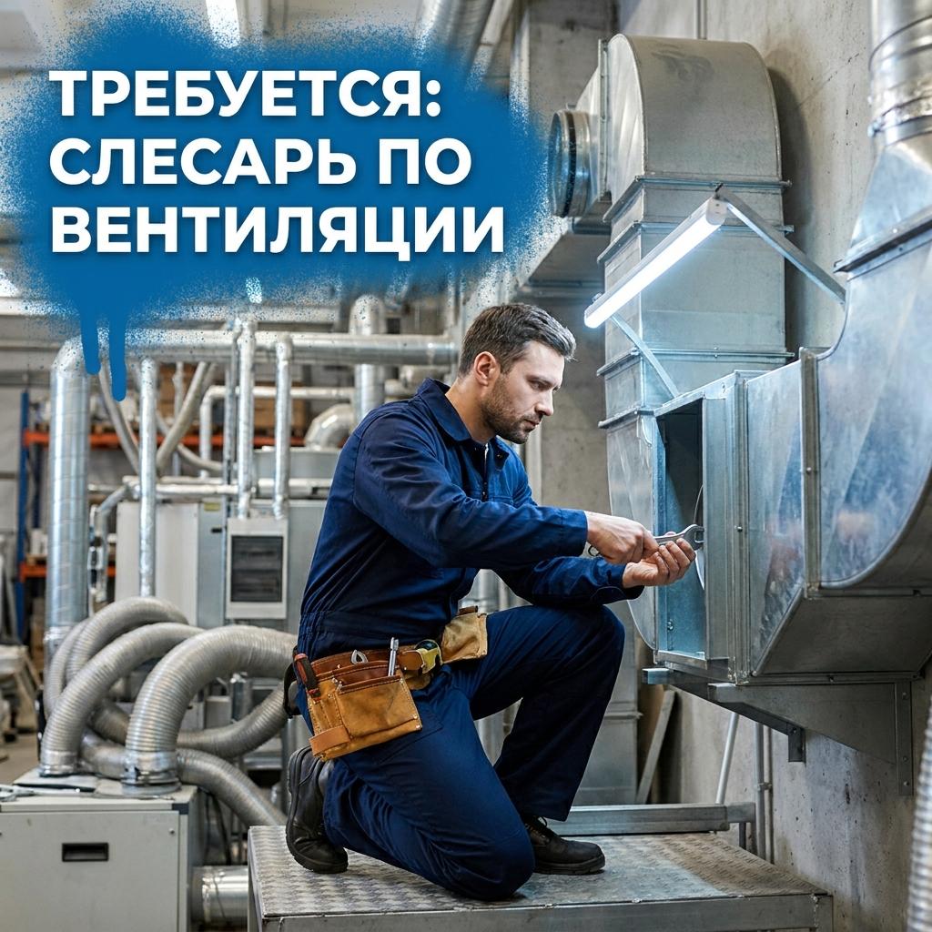 Дежурный слесарь по вентиляции