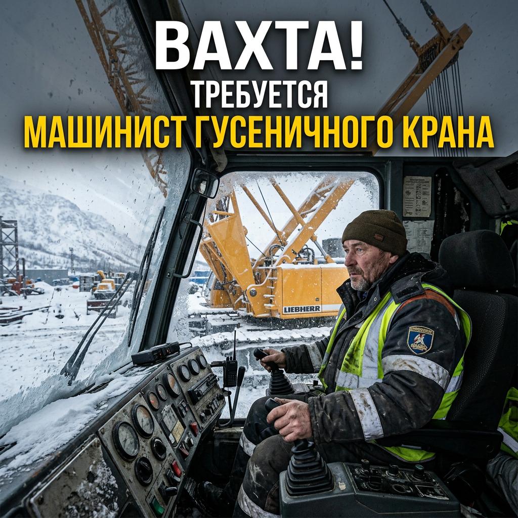 Машинист гусеничного крана