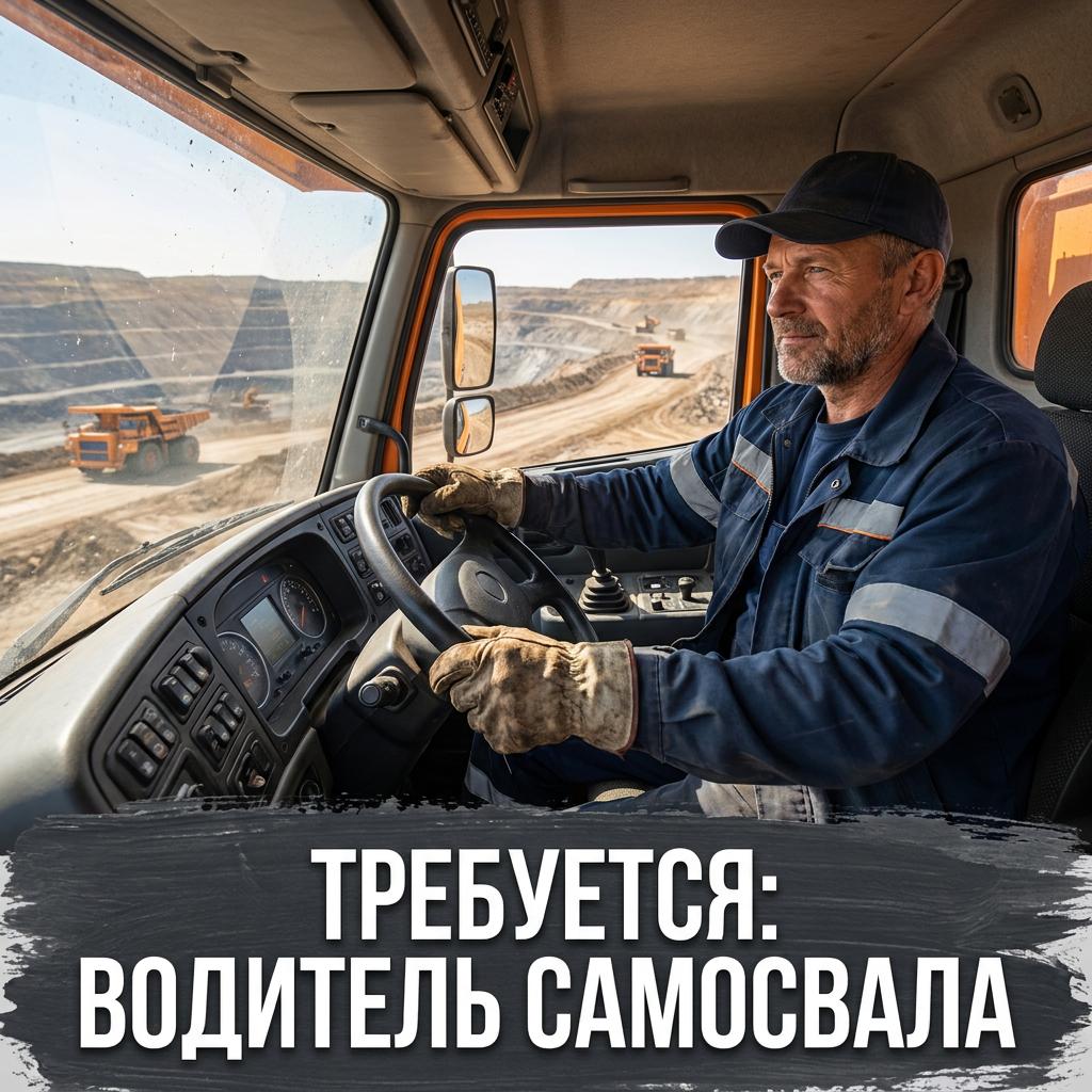 водитель самосвала