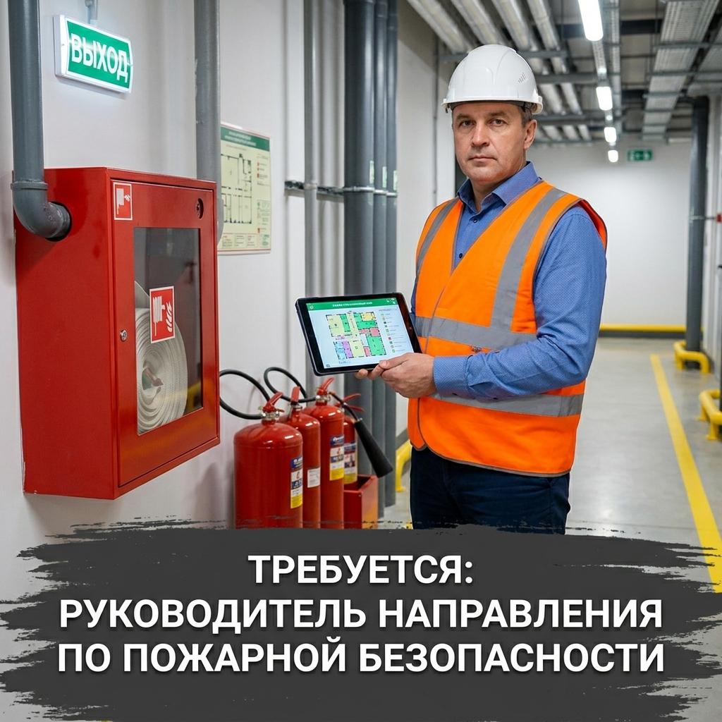 Руководитель направления по пожарной безопасности