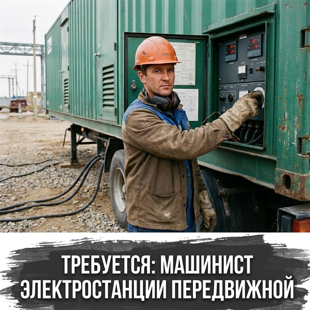 Машинист ДЭС