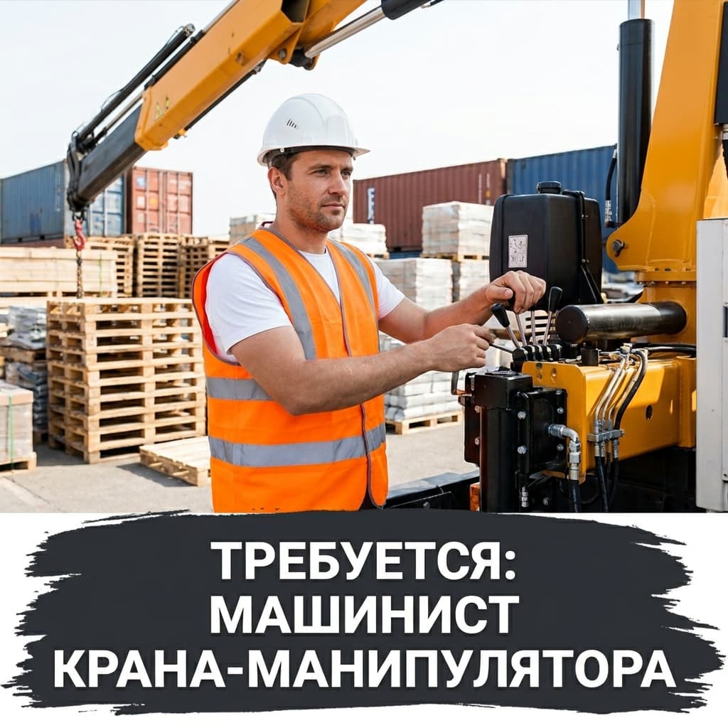 Машинист крана-манипулятора