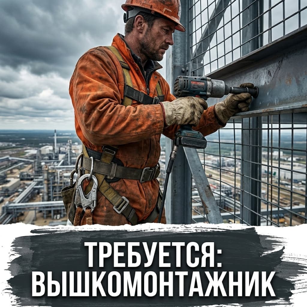 Вышкомонтажник-сварщик 5-6 разряда (НАКС)
