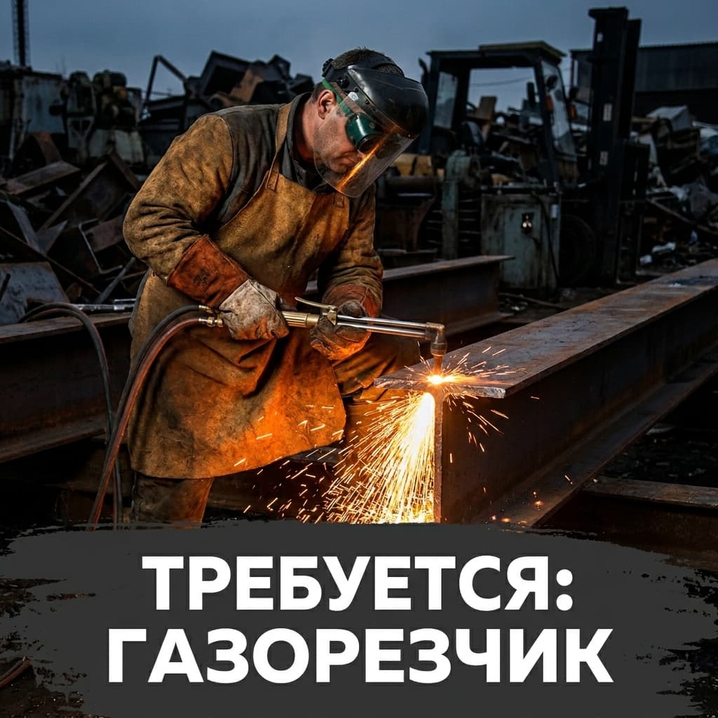 Резчик металла / Оператор лентопильного станка / Металлорезчик (Санкт-Петербург)