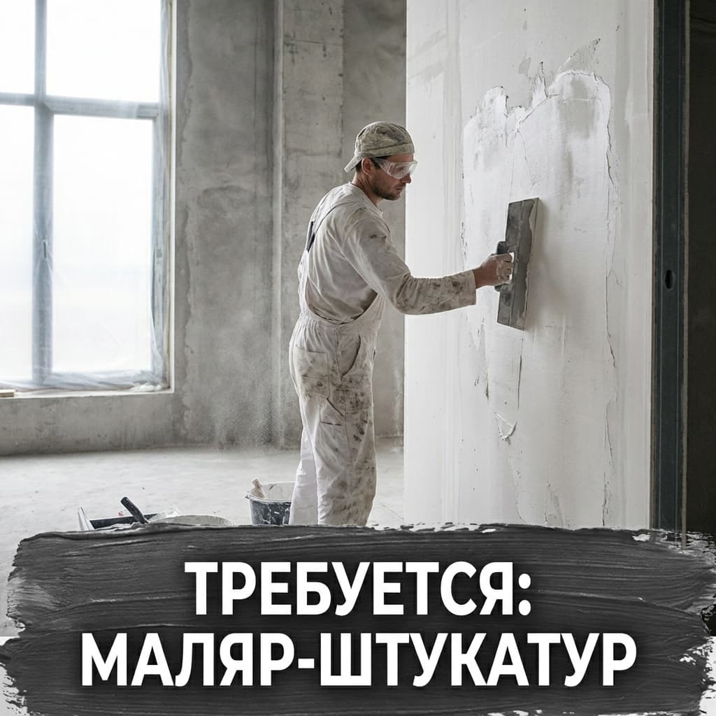 Штукатур-маляр