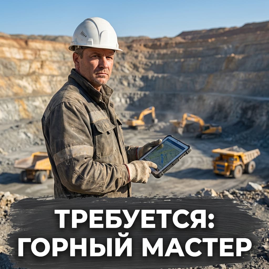 Горный мастер карьера мела