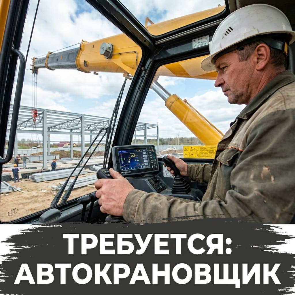 Машинист автокрана