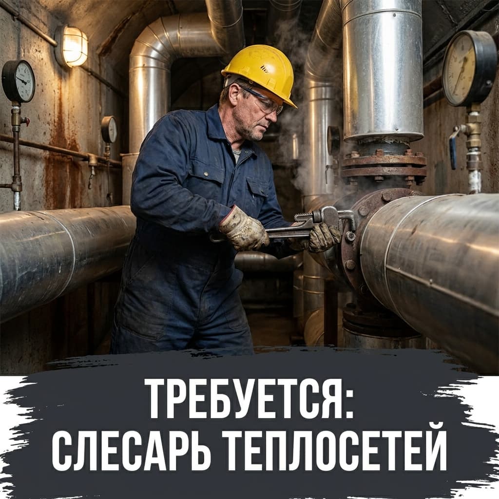 Слесарь по ремонту тепловых сетей