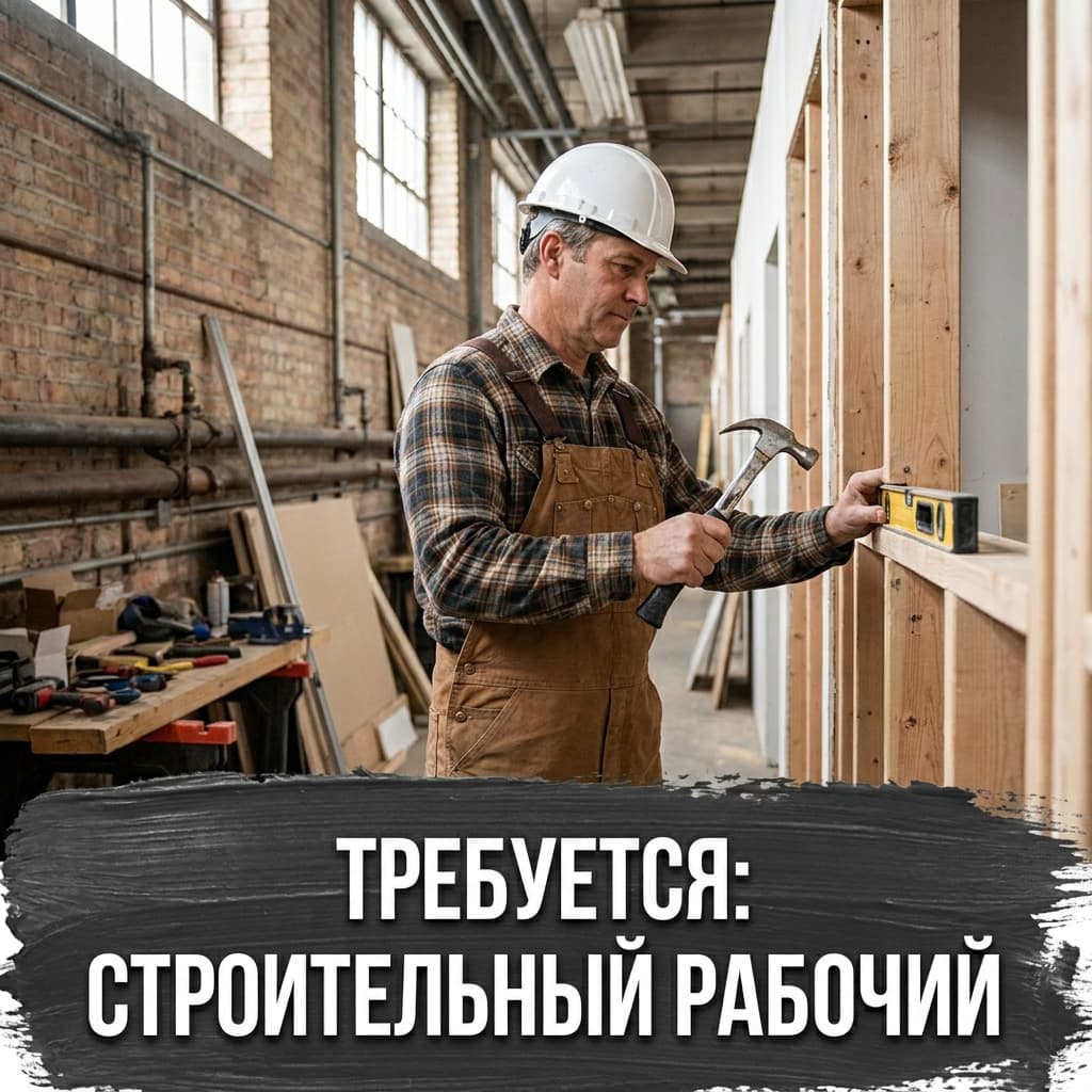 Строительный рабочий (Хозслужба)
