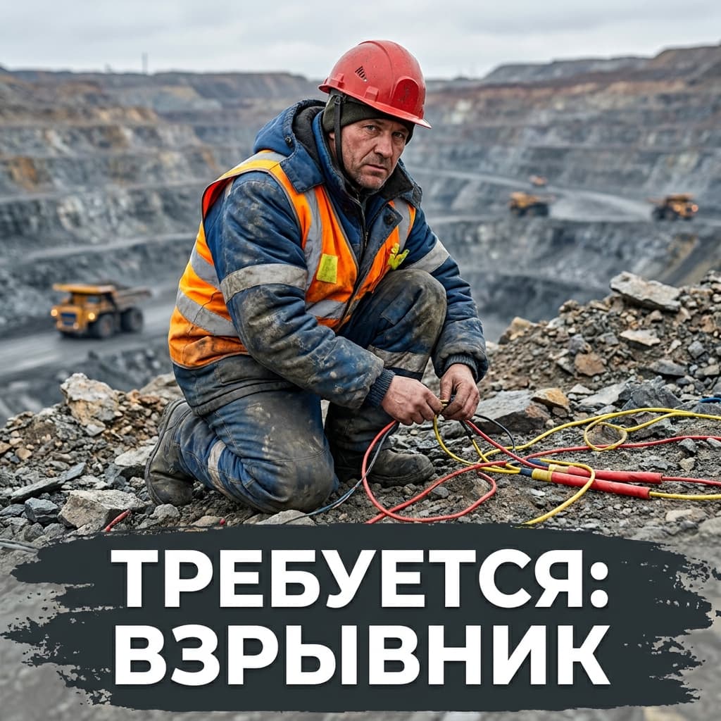 Взрывник/ПУВР/Рудник "Скалистый" Норильск