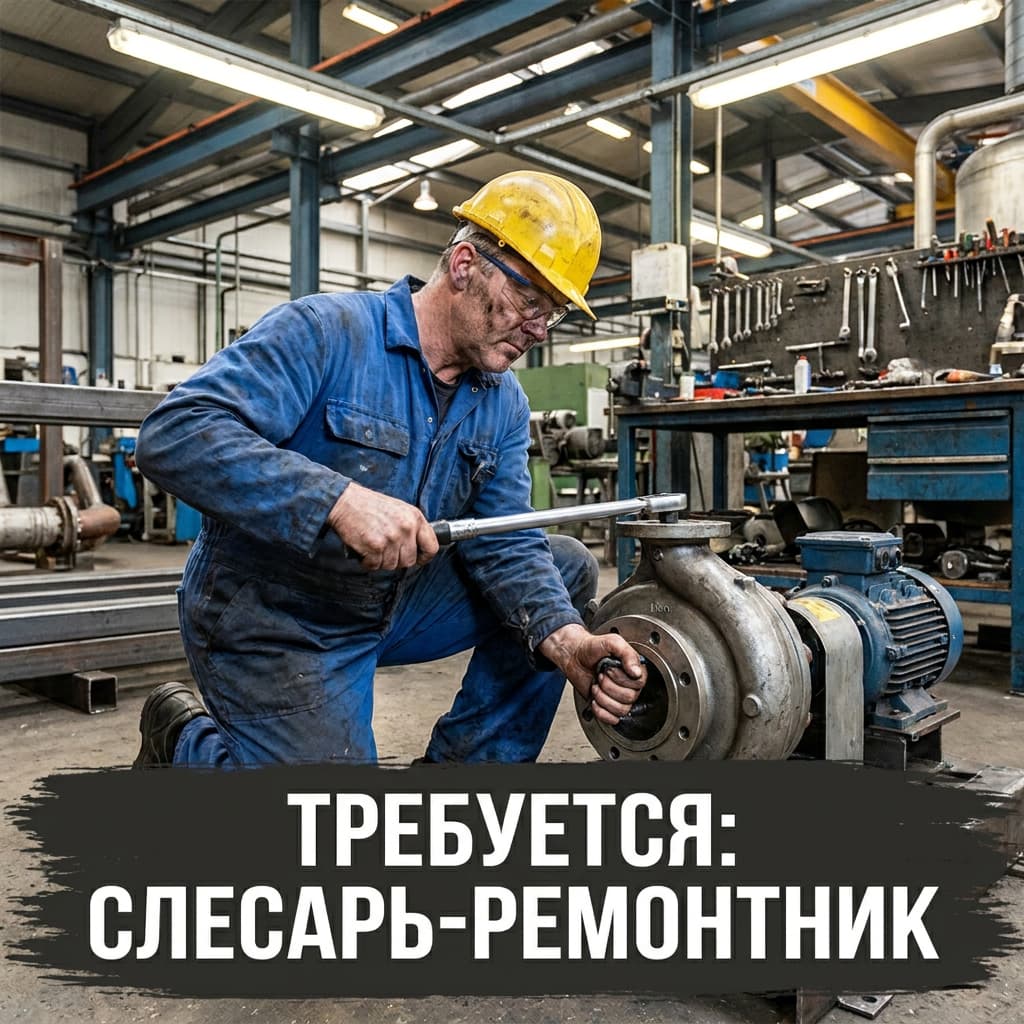 Слесарь-ремонтник в РММ