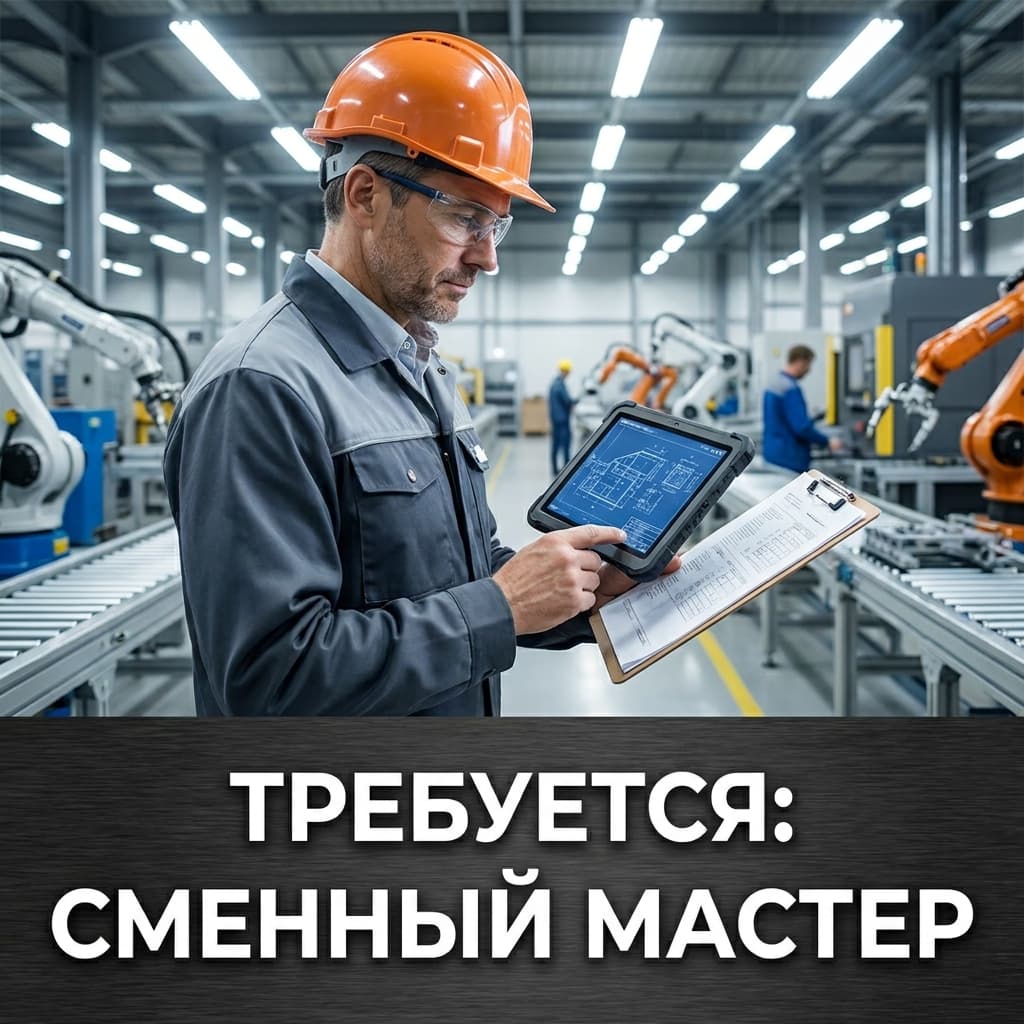Мастер смены на производство