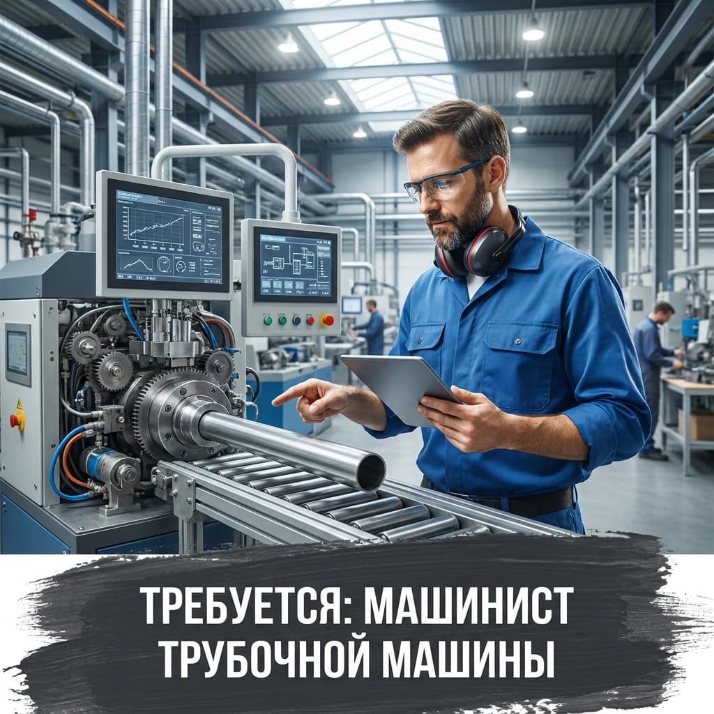 Машинист трубочной машины (трубочник)