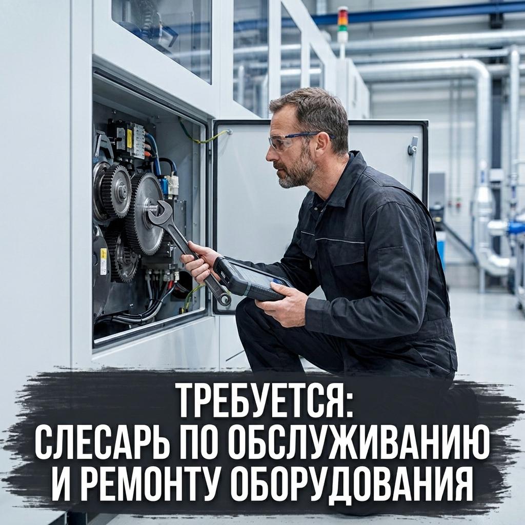 Слесарь по обслуживанию и ремонту оборудования/УТСВиК/Рудник "Октябрьский"