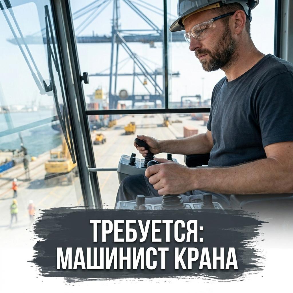 Водитель- крановщик