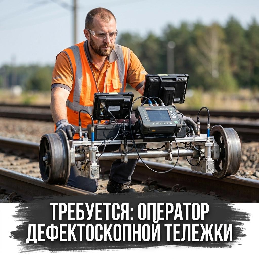 Оператор дефектоскопной тележки
