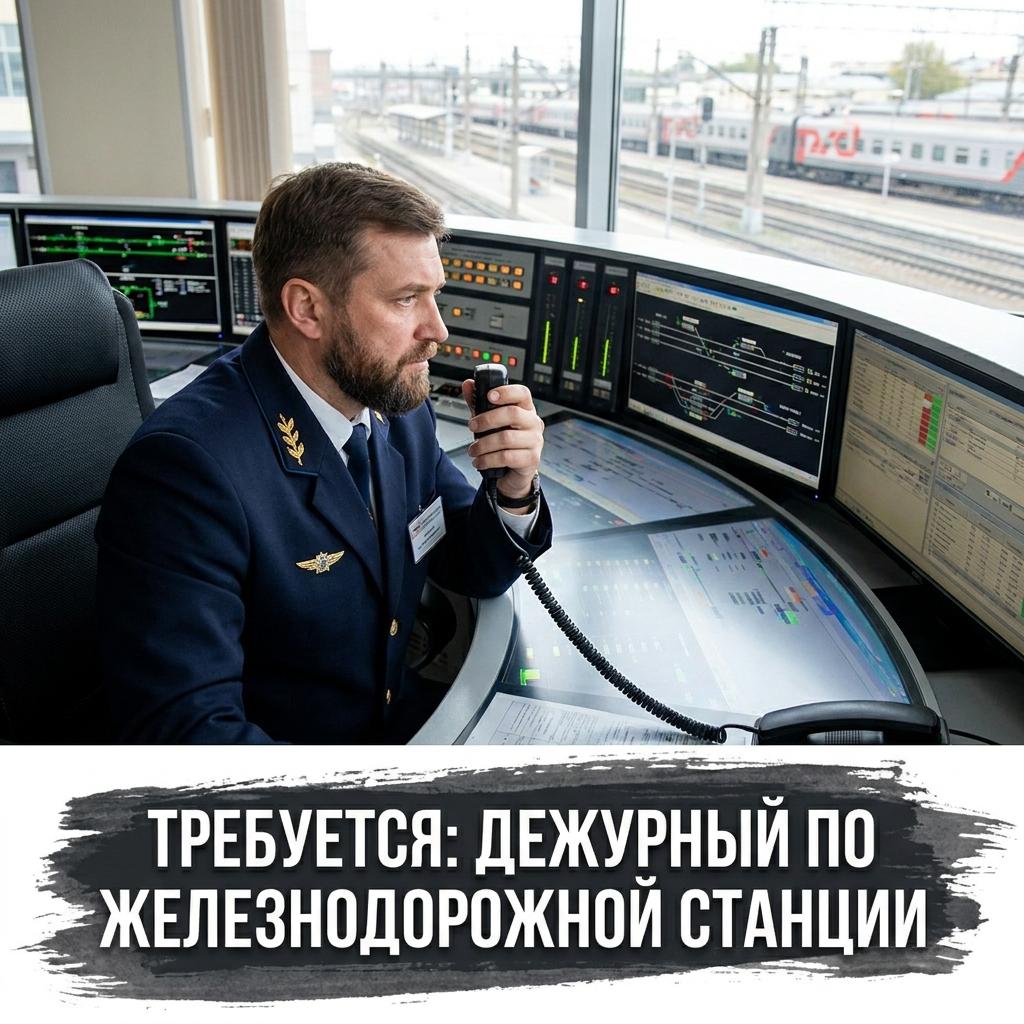 Дежурный по железнодорожной станции
