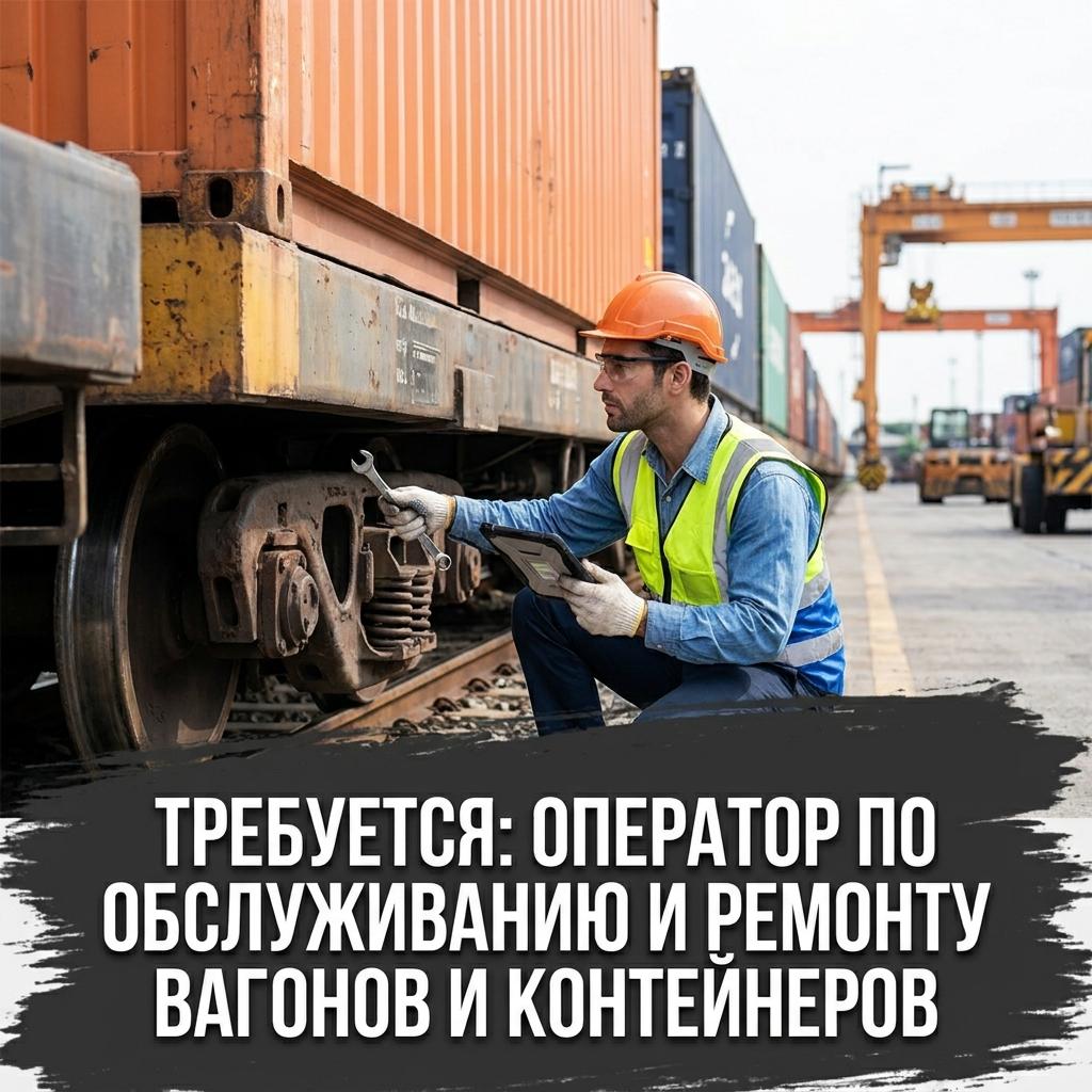 Оператор по обслуживанию и ремонту вагонов и контейнеров