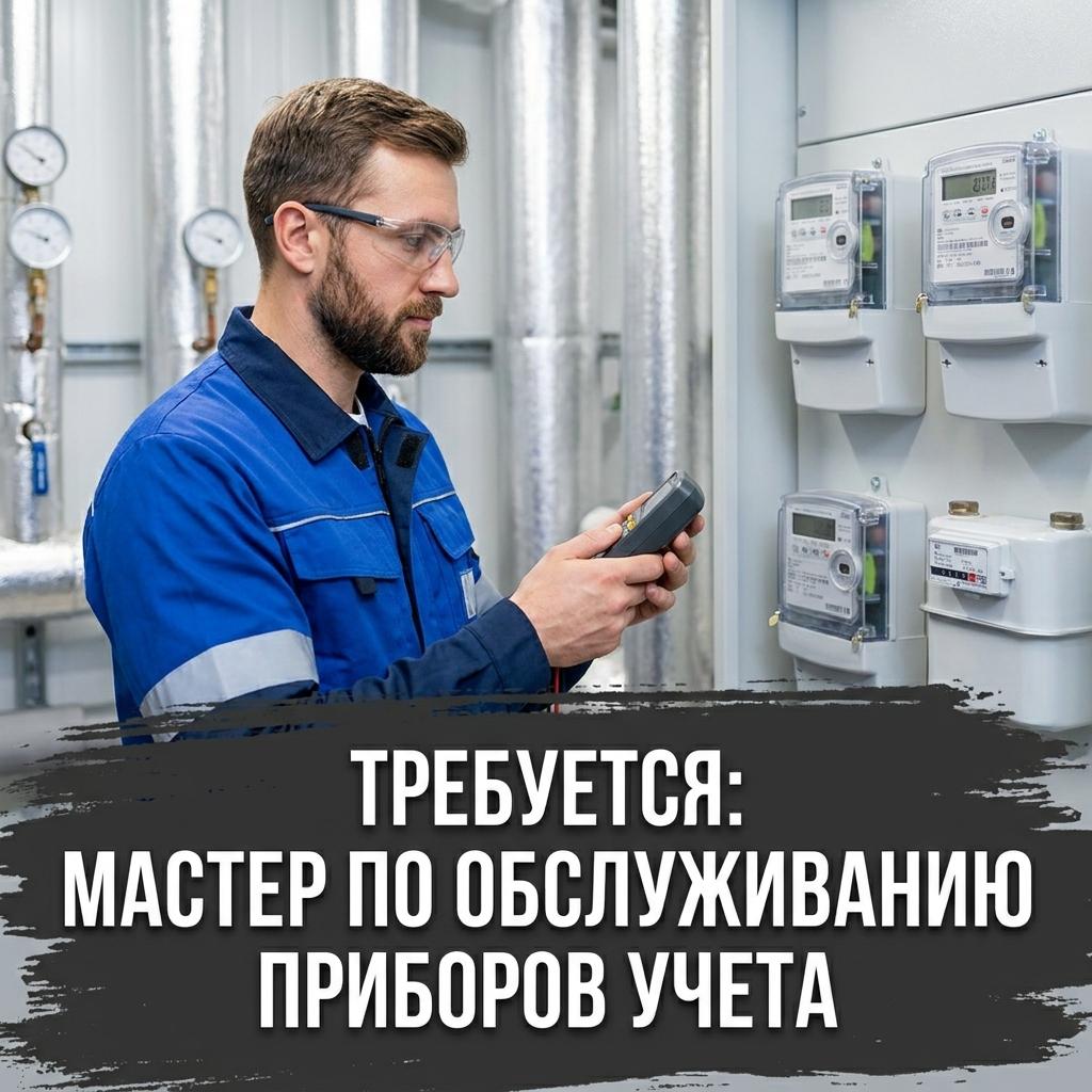 Мастер по обслуживанию приборов учета г. Ачинск