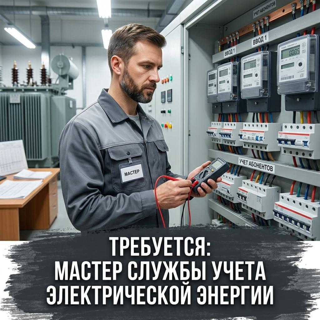 Мастер службы учета электрической энергии Звенигород