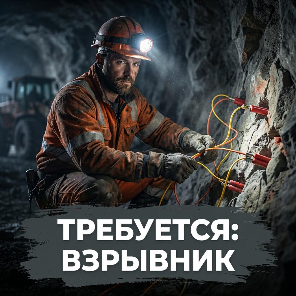 Взрывник/ПУВР/Рудник "Скалистый" Норильск Норильск