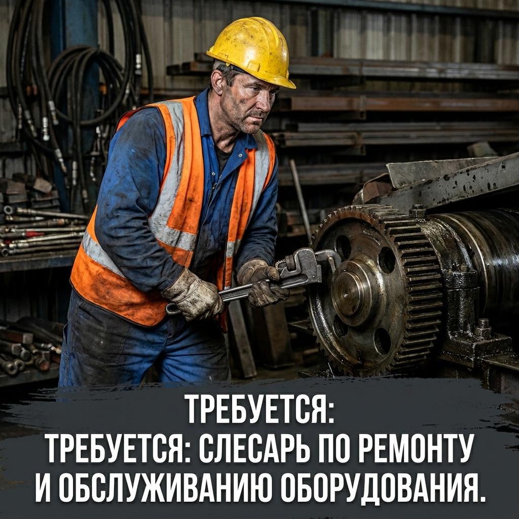 Слесарь-ремонтник промышленного оборудования