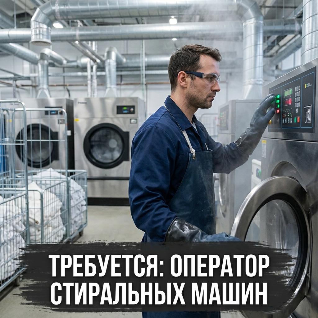 Оператор стиральных машин