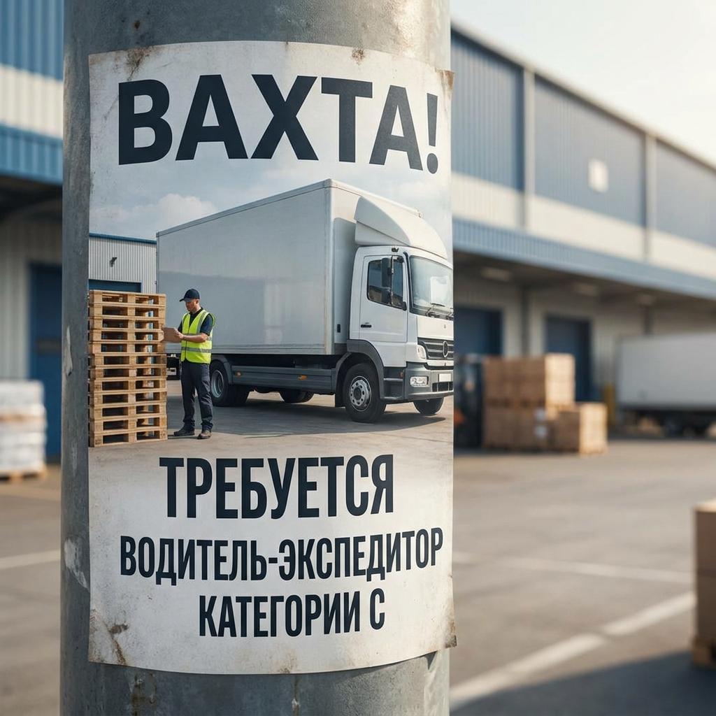 Водитель-экспедитор категории C