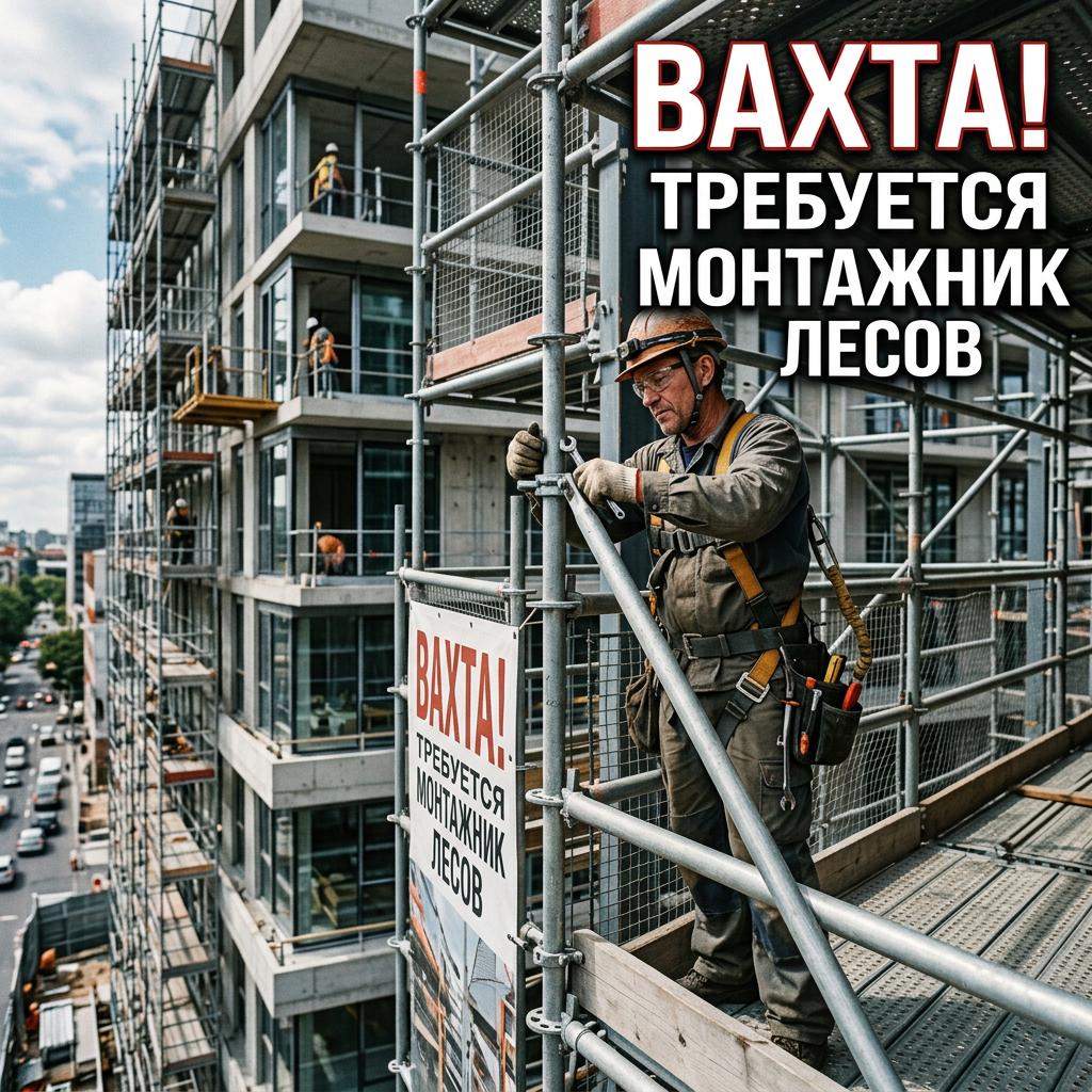 Монтажник строительных лесов и подмостей