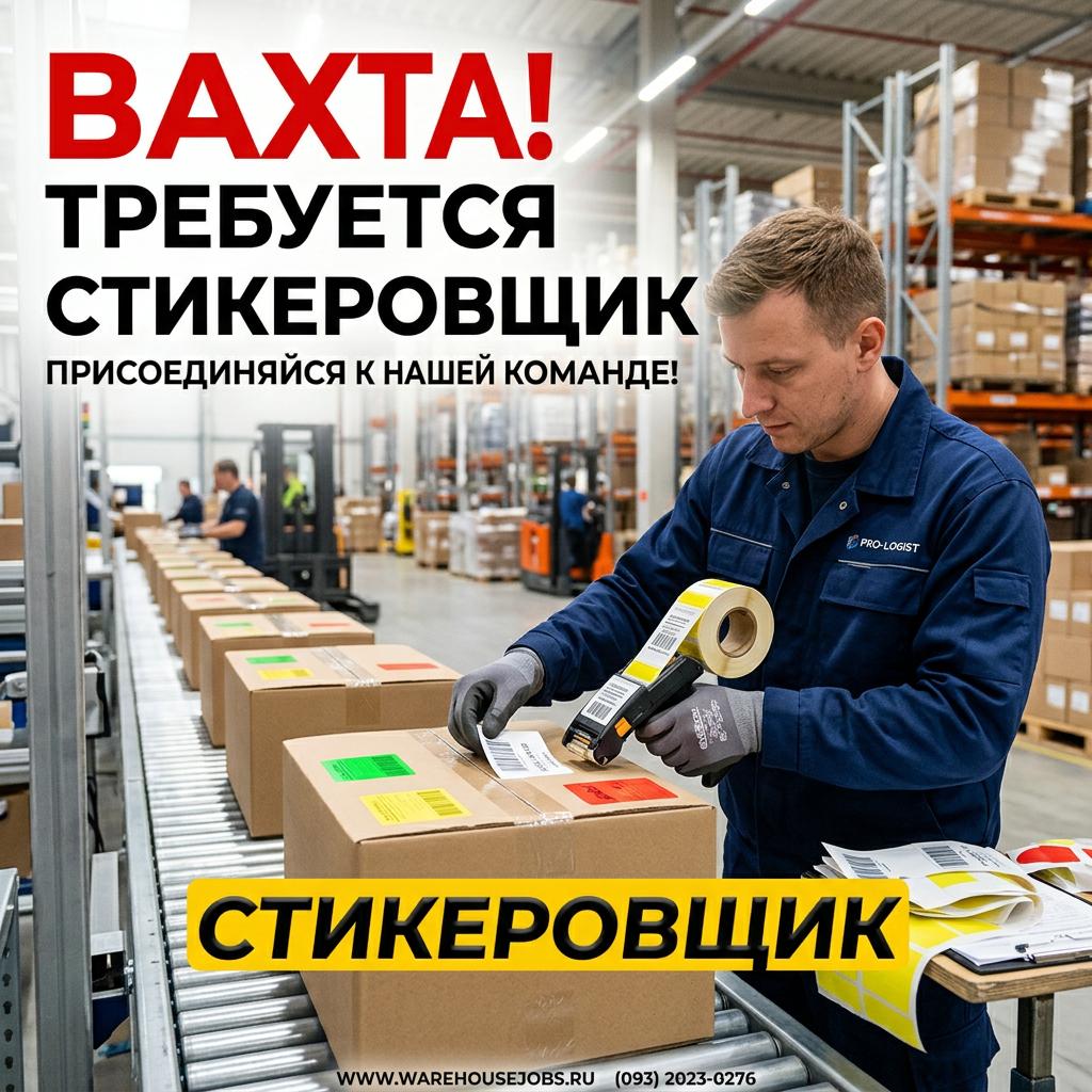 Стикеровщик (вахта)