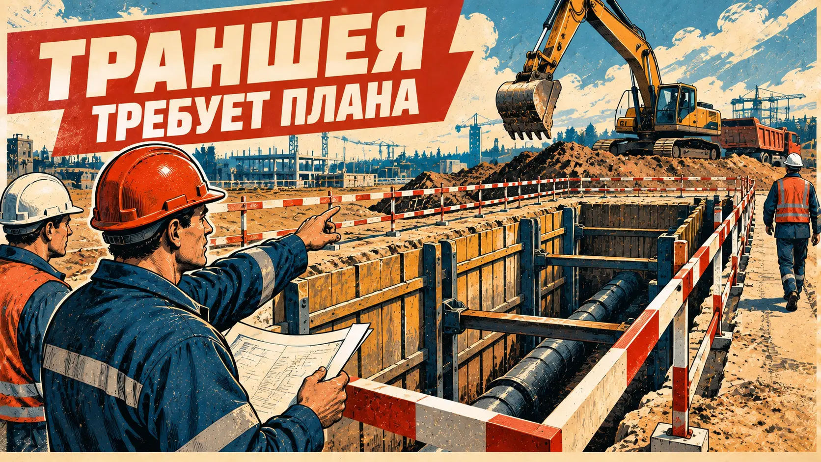 Земляные работы и траншеи